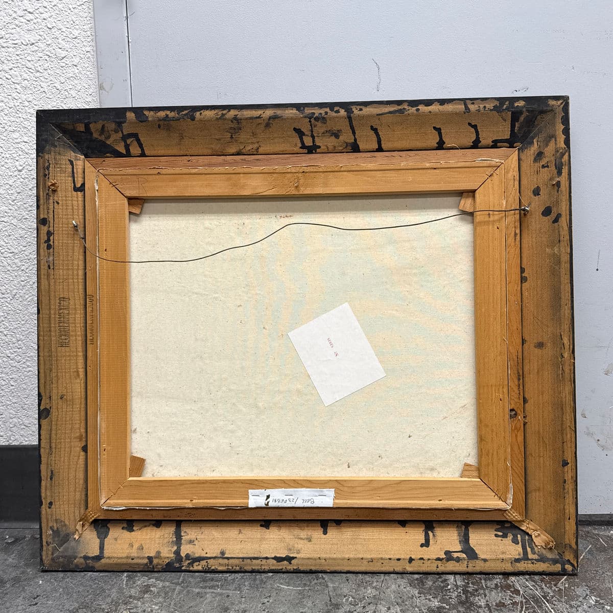 Vintage Landscape of Mountainous Meadow With Stream, Framed + Signed - Thumbnail 13