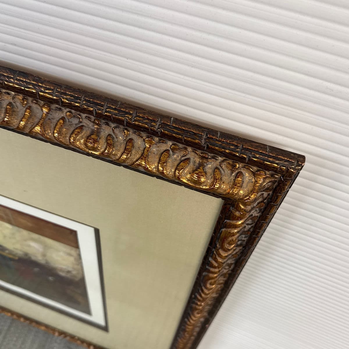 Abstract Mixed Media Art Work, Framed With Museum Glass - Thumbnail 11