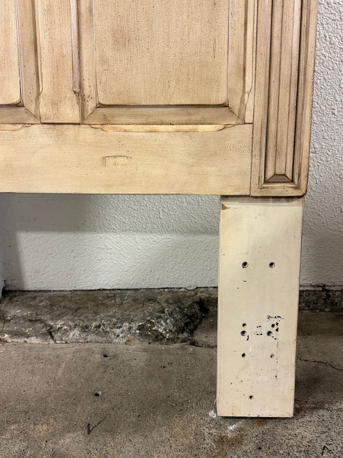 King Size Regency Wood Headboard + Footboard, Set - Thumbnail 13