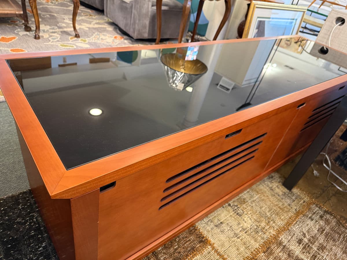 Bdi Novia Glass + Wood Media Cabinet - Thumbnail 12