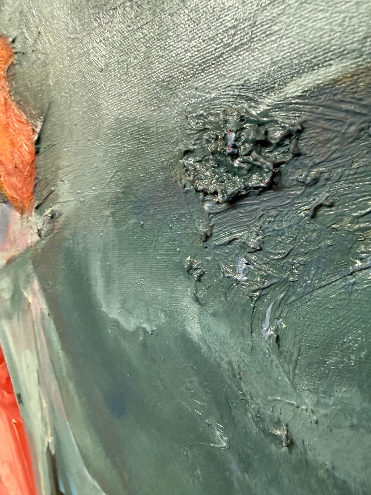 Sonja Bakalyal "Untitled" Abstract Painting - Thumbnail 7