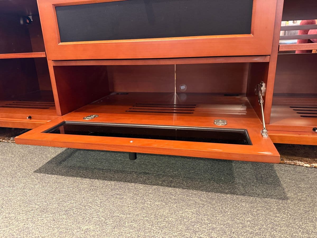 Bdi Novia Glass + Wood Media Cabinet - Thumbnail 5