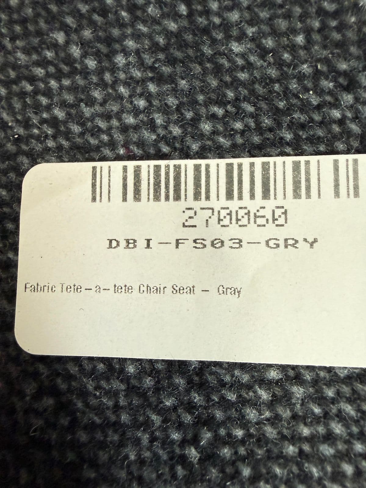 Dot & Bo Tete-a-Tete Gray Flannel Bar Stools, Set of Three - Thumbnail 4