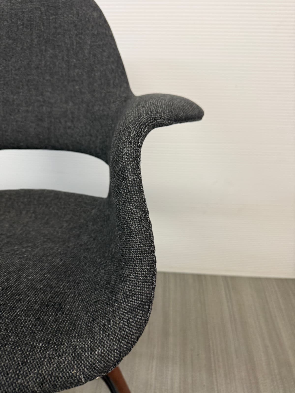 Dot & Bo Tete-a-Tete Gray Flannel Bar Stools, Set of Three - Thumbnail 10