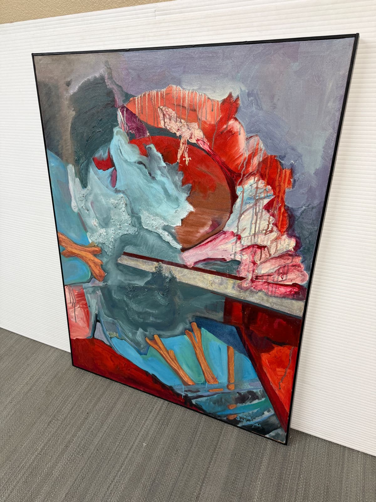 Sonja Bakalyal "Untitled" Abstract Painting - Thumbnail 5