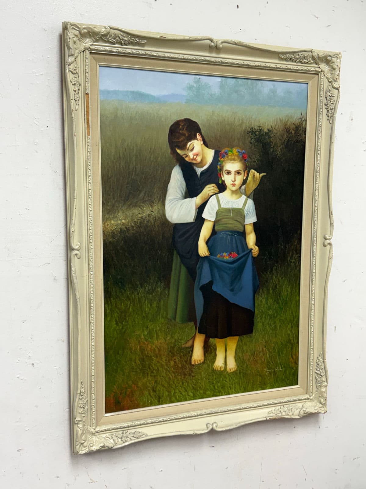 "Parure Des Champs" Reproduction Original Artwork, Signed + Framed - Thumbnail 3