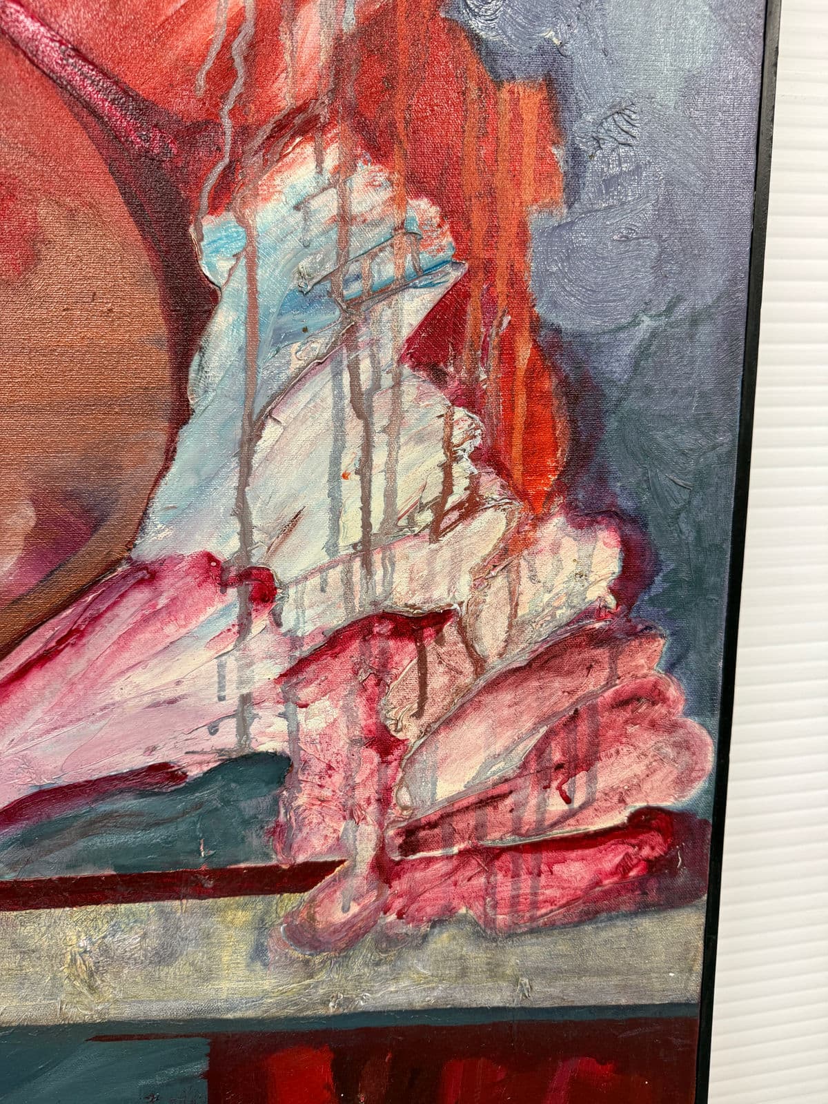 Sonja Bakalyal "Untitled" Abstract Painting - Thumbnail 8