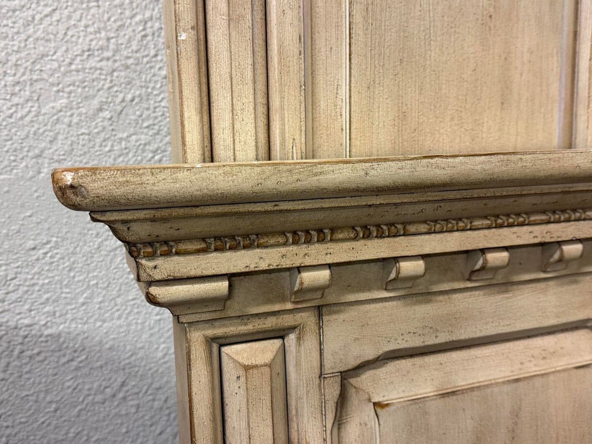 King Size Regency Wood Headboard + Footboard, Set - Thumbnail 10