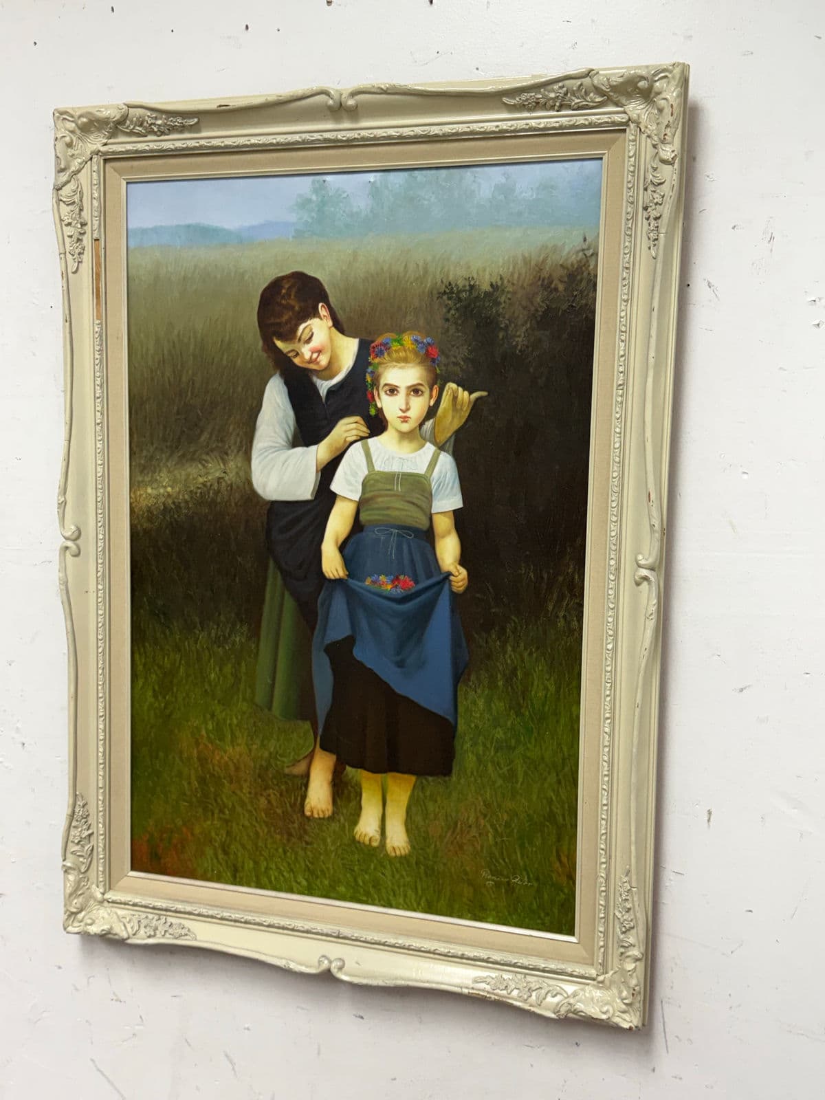 "Parure Des Champs" Reproduction Original Artwork, Signed + Framed - Thumbnail 4