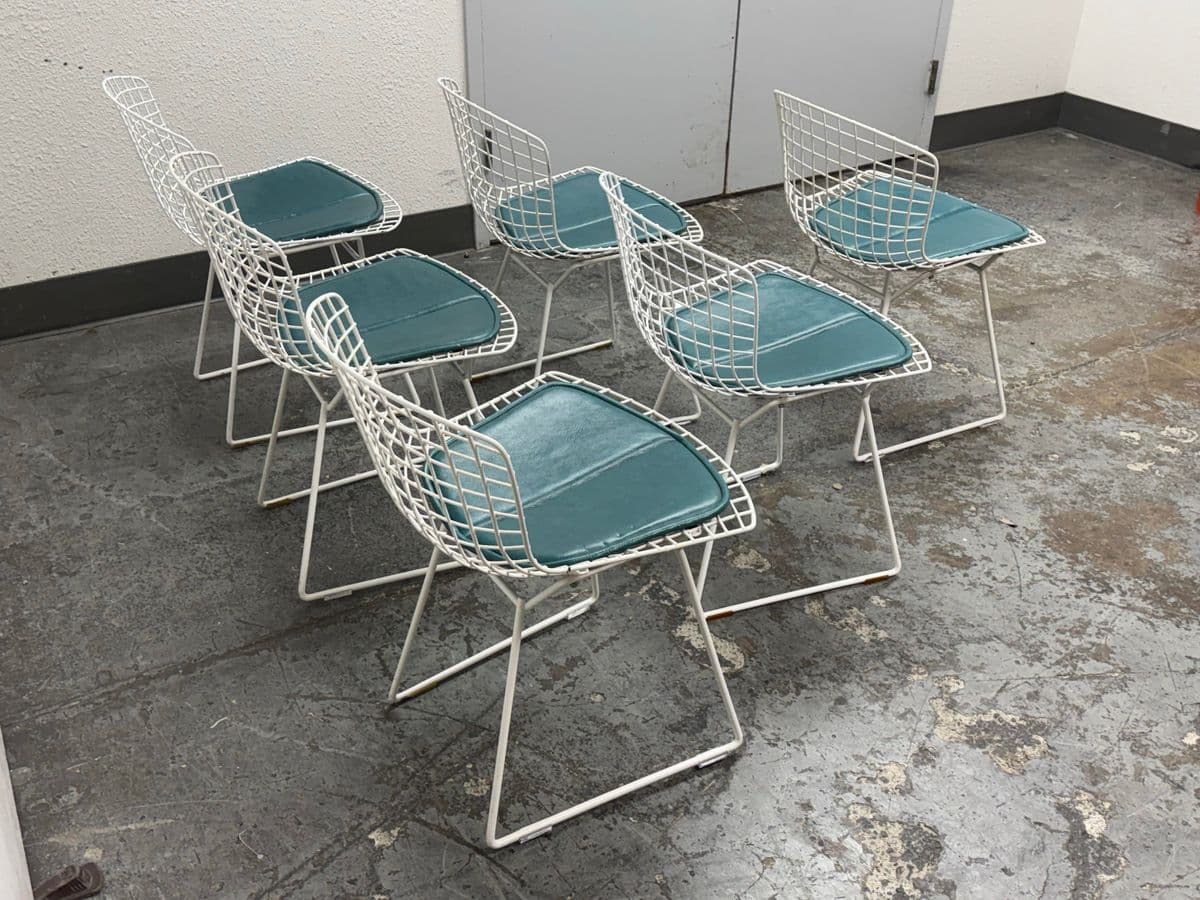 Harry Bertoia Side Chairs, Set of Six - Thumbnail 5