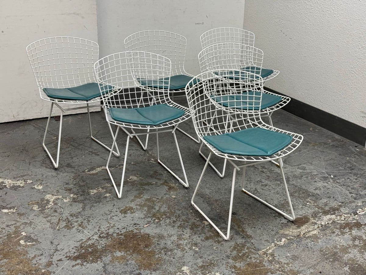 Harry Bertoia Side Chairs, Set of Six - Thumbnail 3