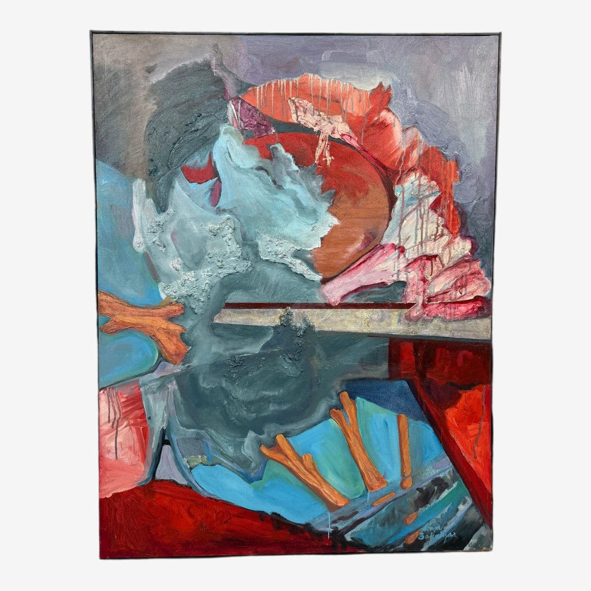 Sonja Bakalyal "Untitled" Abstract Painting - Image 1