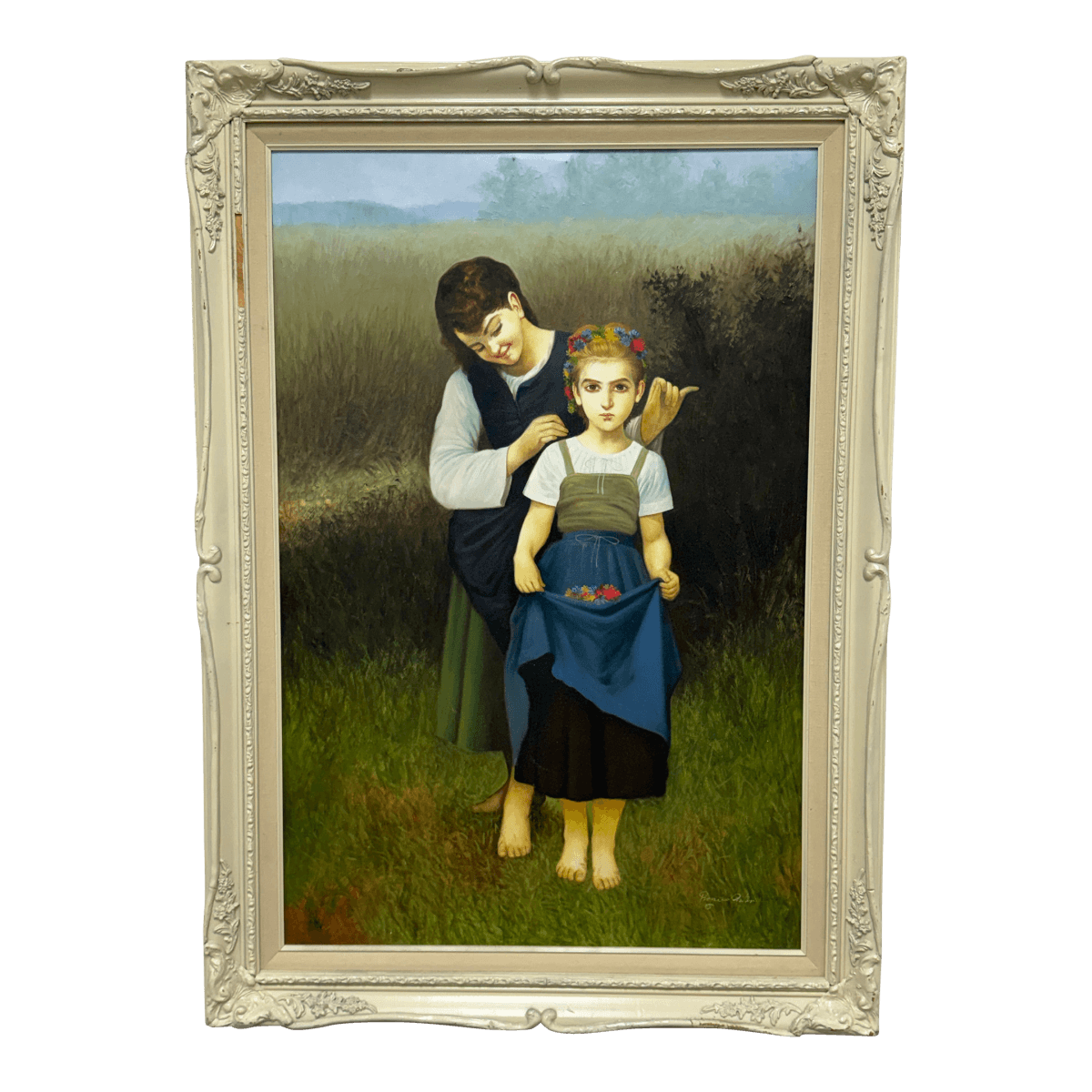 "Parure Des Champs" Reproduction Original Artwork, Signed + Framed - Thumbnail 2