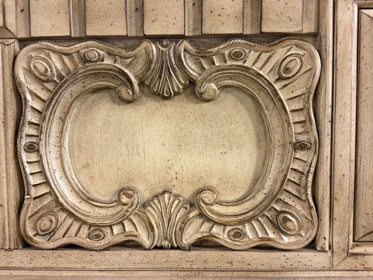 King Size Regency Wood Headboard + Footboard, Set - Thumbnail 9