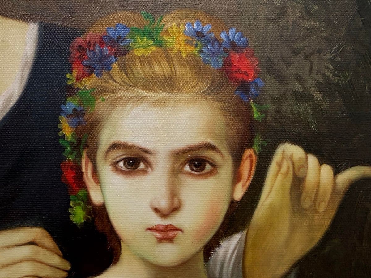 "Parure Des Champs" Reproduction Original Artwork, Signed + Framed - Thumbnail 6