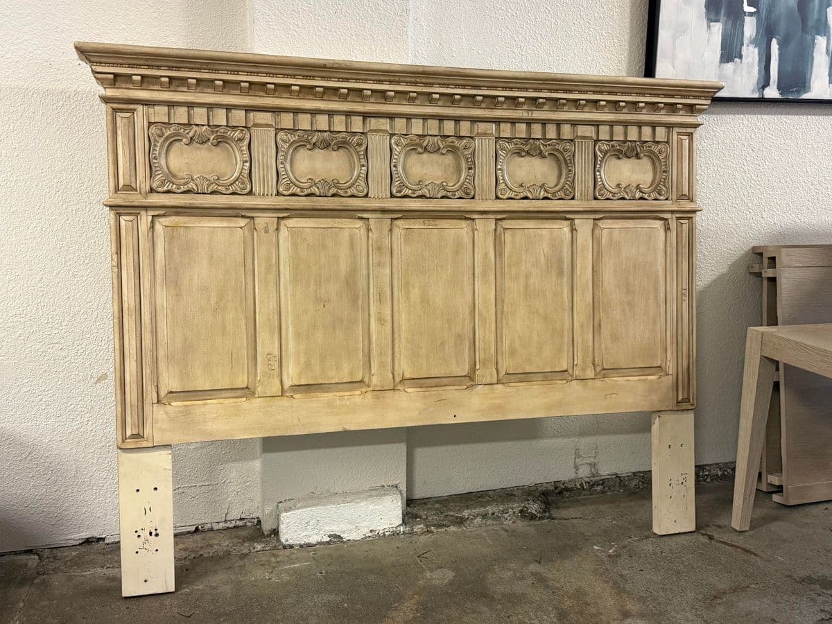 King Size Regency Wood Headboard + Footboard, Set - Thumbnail 5