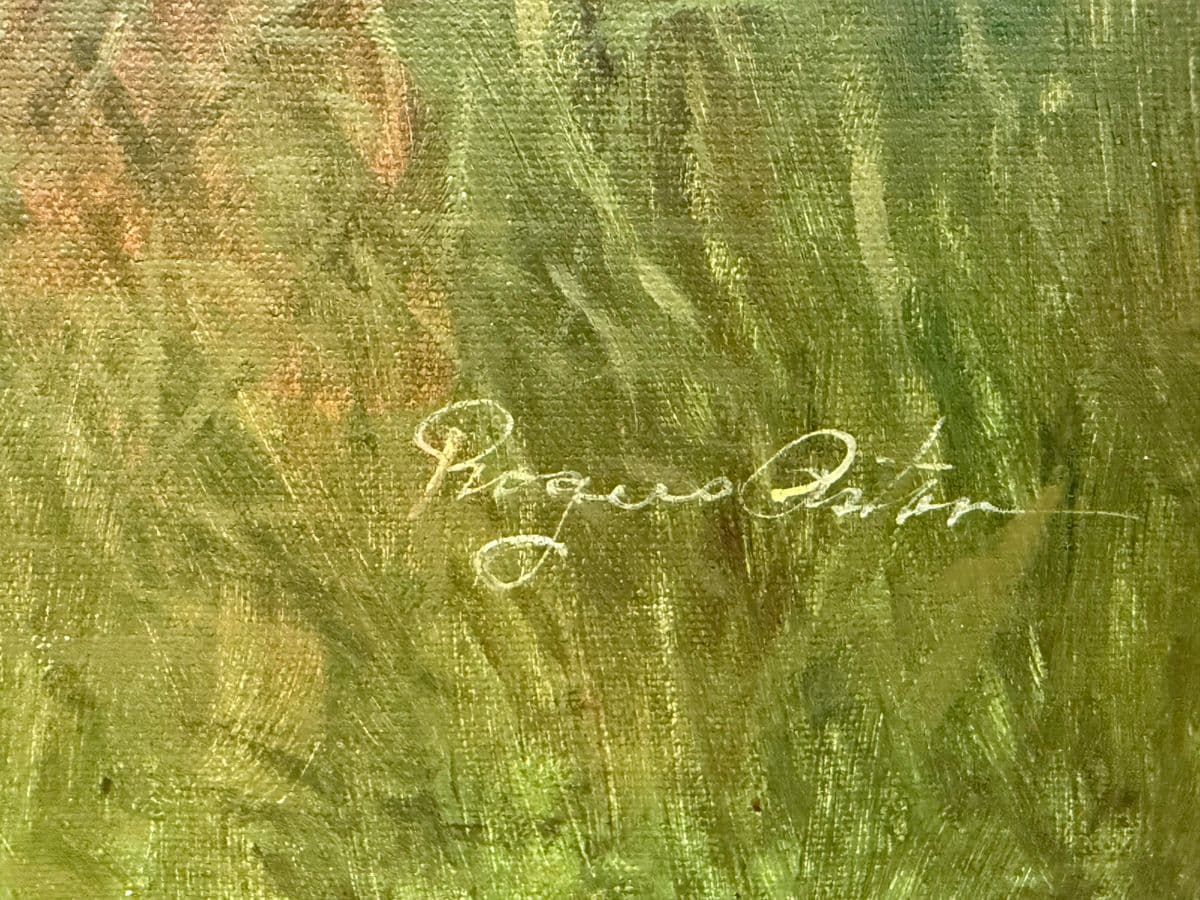 "Parure Des Champs" Reproduction Original Artwork, Signed + Framed - Thumbnail 12