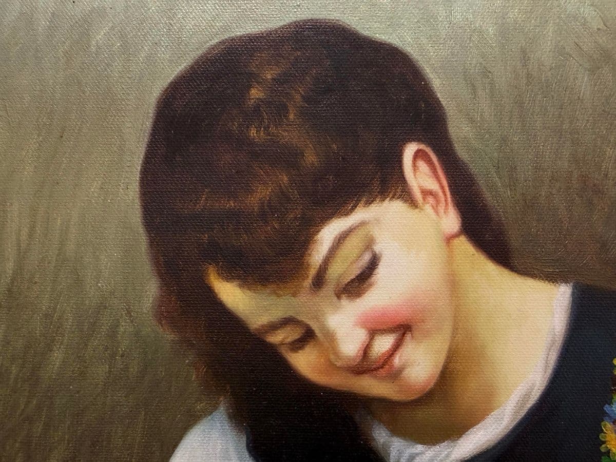 "Parure Des Champs" Reproduction Original Artwork, Signed + Framed - Thumbnail 7