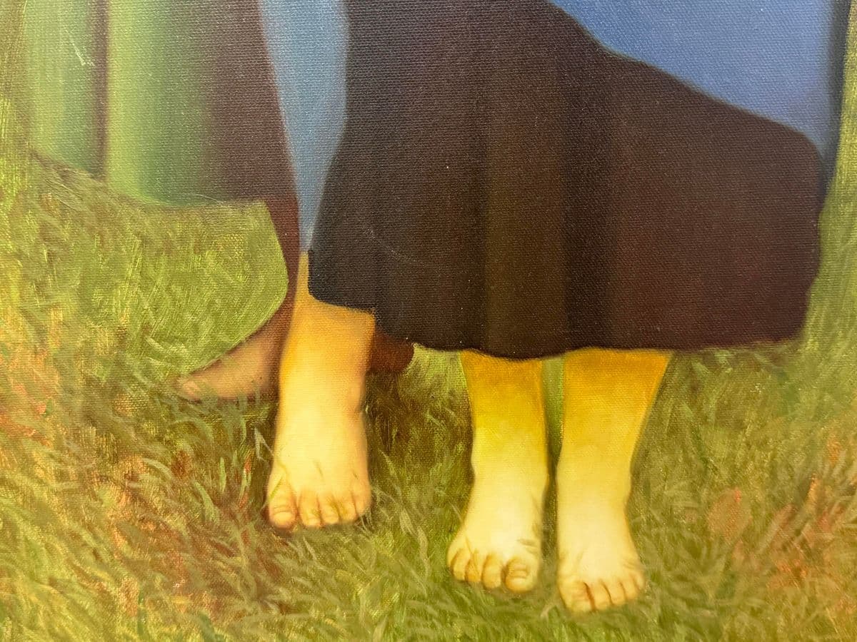 "Parure Des Champs" Reproduction Original Artwork, Signed + Framed - Thumbnail 9