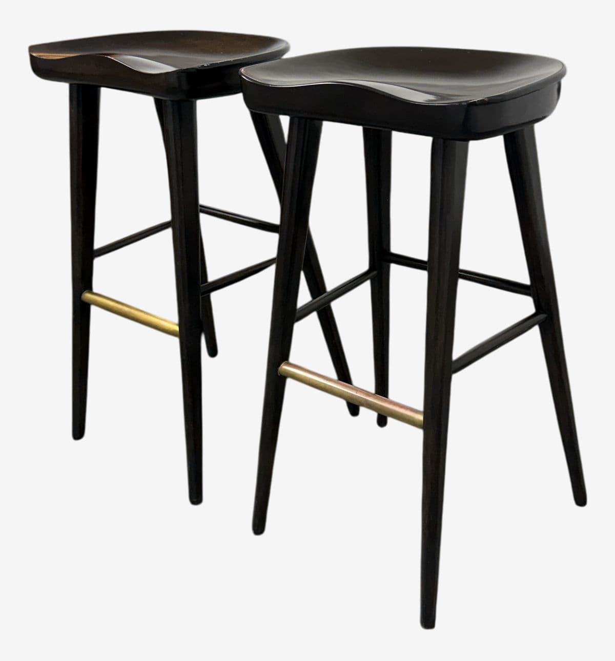 Brownstone Balboa Bar Stools, Pair - Image 1