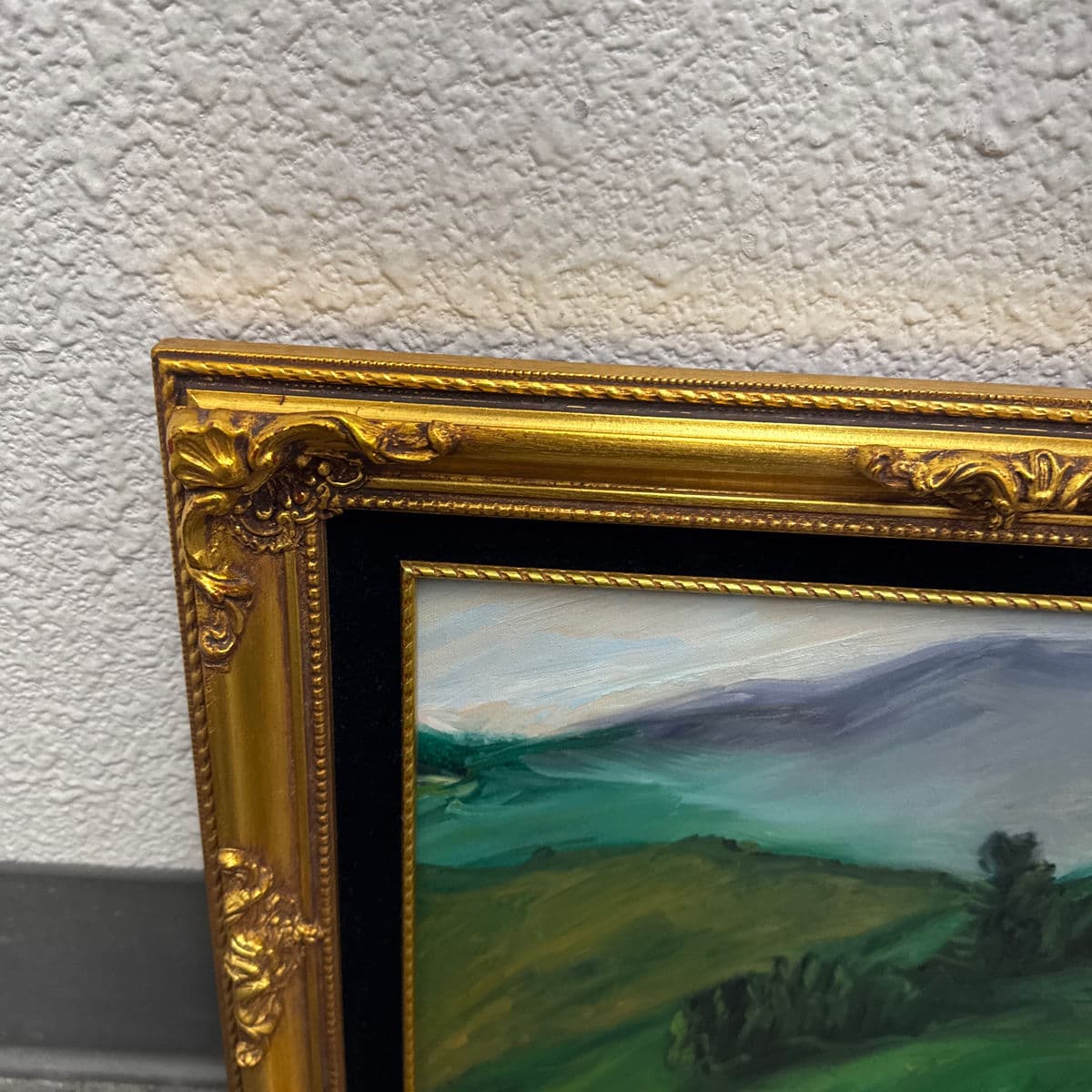 Original Landscape Oil on Canvas Painting, Framed - Thumbnail 13