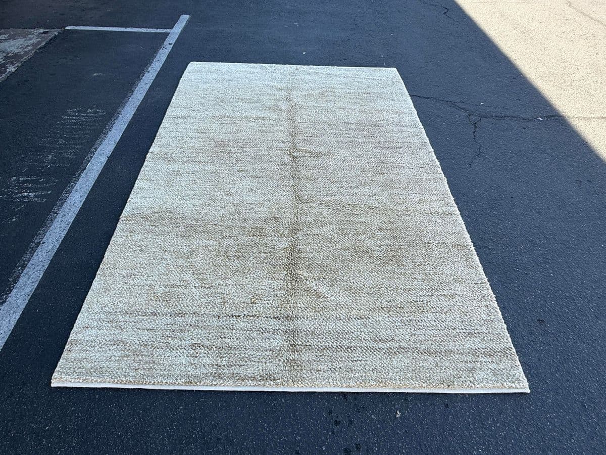 6ft8in × 10ft Armadillo Rugs Acacia Jute + Wool Area Rug - Thumbnail 8