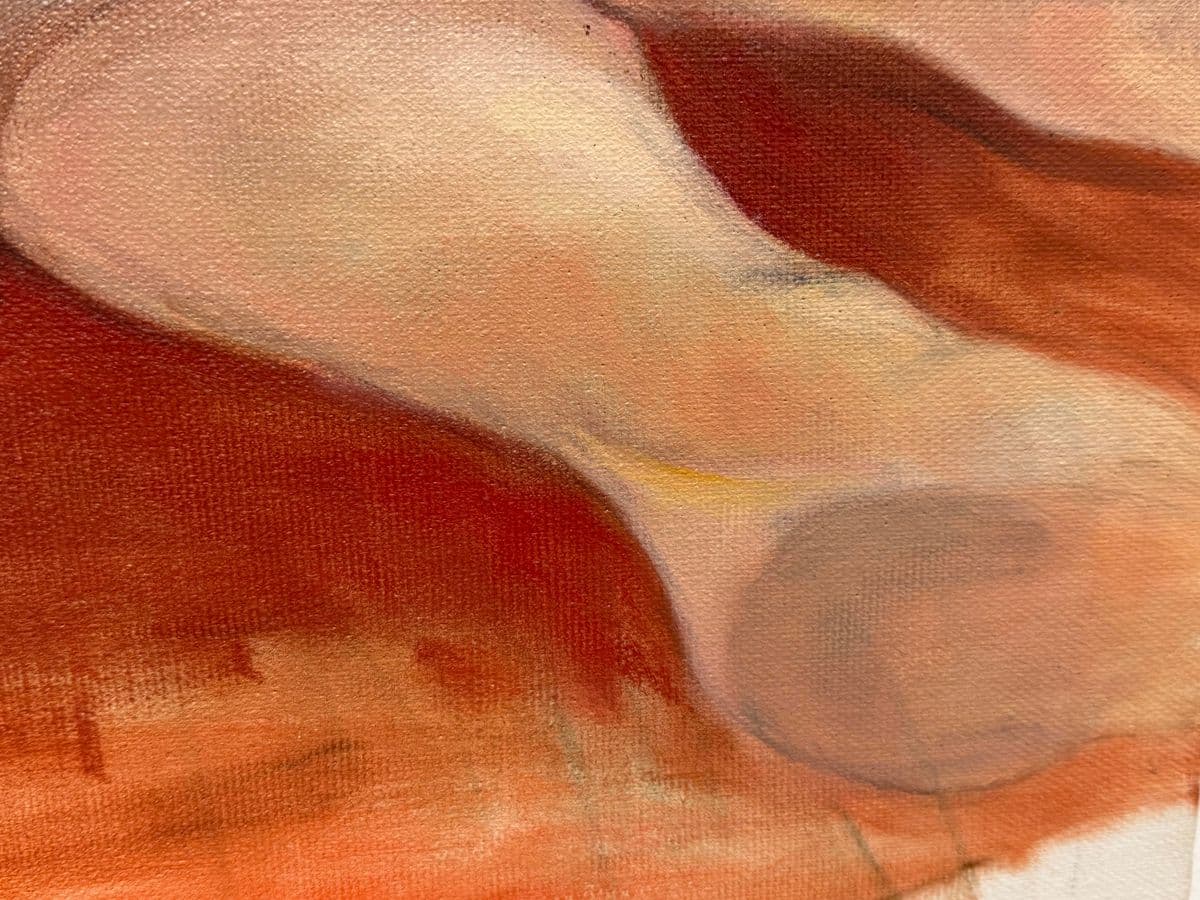 Castillo Nude Original Oil on Canvas, Signed - Thumbnail 10