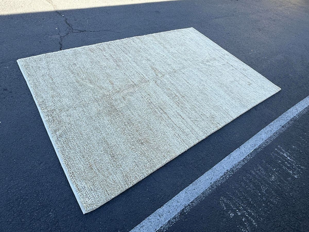 6ft8in × 10ft Armadillo Rugs Acacia Jute + Wool Area Rug - Thumbnail 4