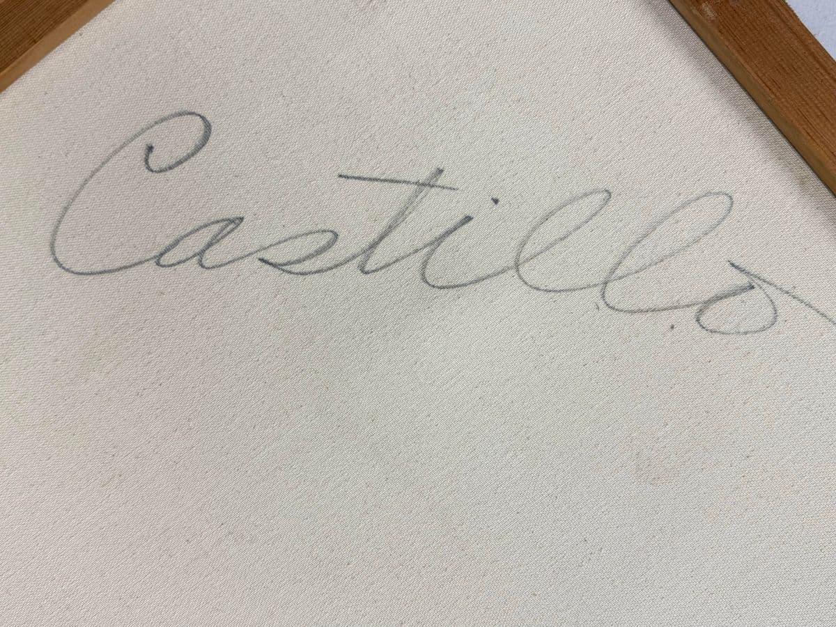 Castillo Nude Original Oil on Canvas, Signed - Thumbnail 13