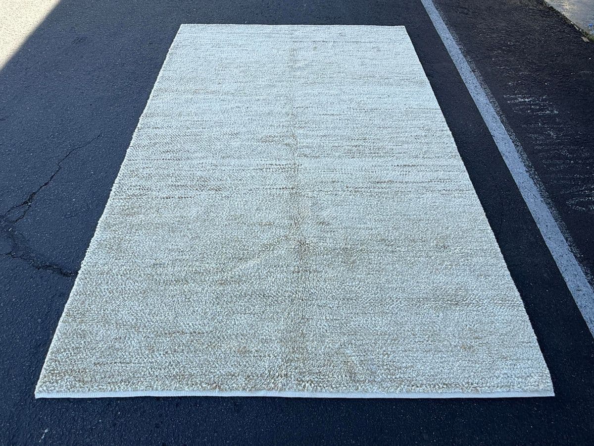 6ft8in × 10ft Armadillo Rugs Acacia Jute + Wool Area Rug - Thumbnail 3