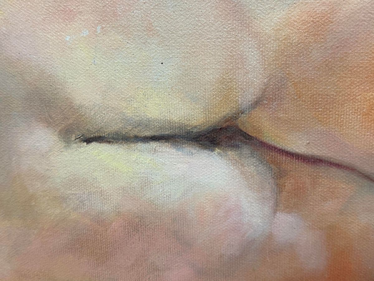 Castillo Nude Original Oil on Canvas, Signed - Thumbnail 7