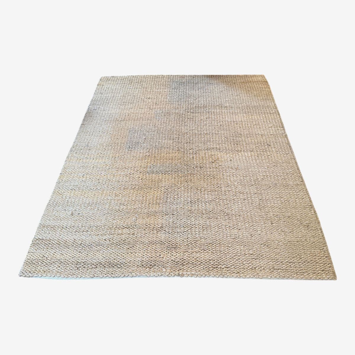 8ft2in × 9ft 8in Restoration Hardware Pebbles Natural Jute Area Rug - Image 1