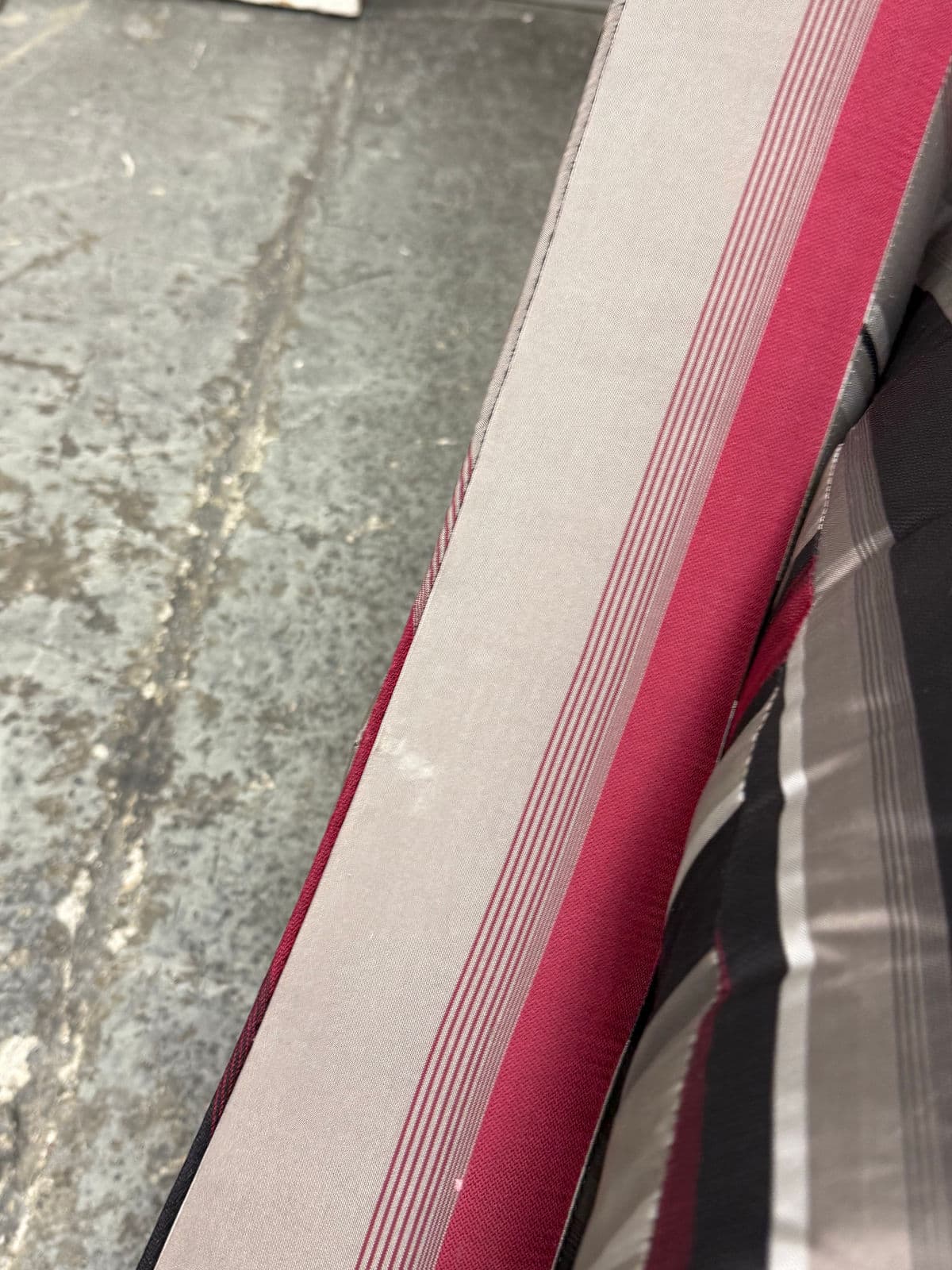 Baker Furniture Rolled Arm Wing Chair + Ottoman, Set - Thumbnail 8