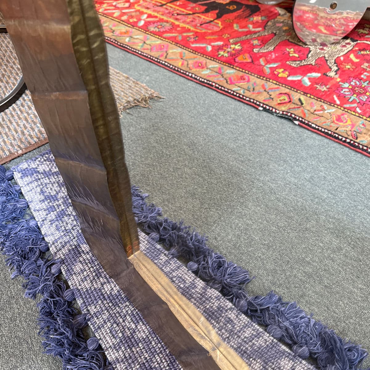 Made Goods Lara Wall Mirror, Warm Golden - Thumbnail 7