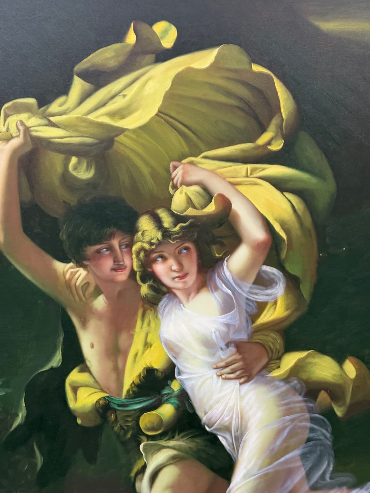 "The Storm" Replica Painting After Pierre-Auguste Cot - Thumbnail 12