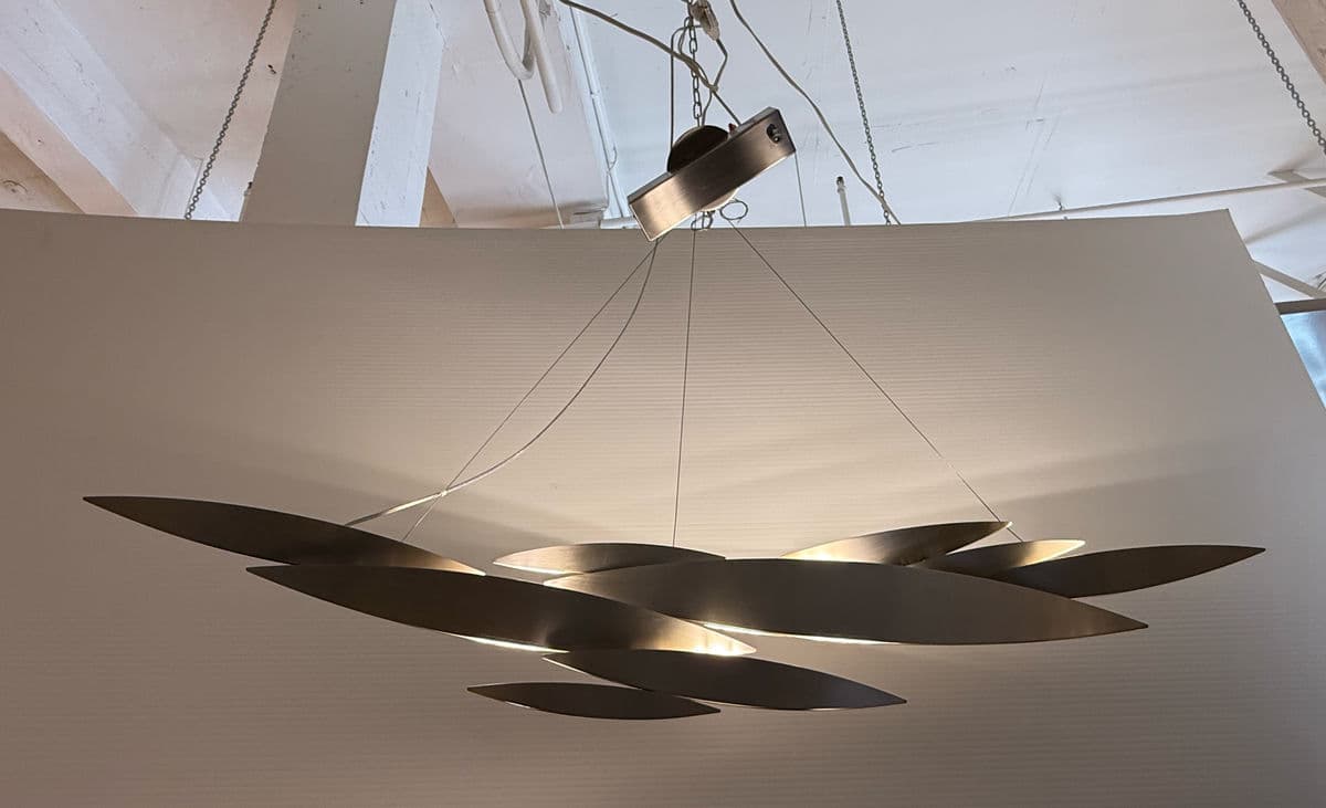 Dodo Arslan for Terzani I Lucci Argentati Linear Chandelier, Brushed Nickel - Thumbnail 15