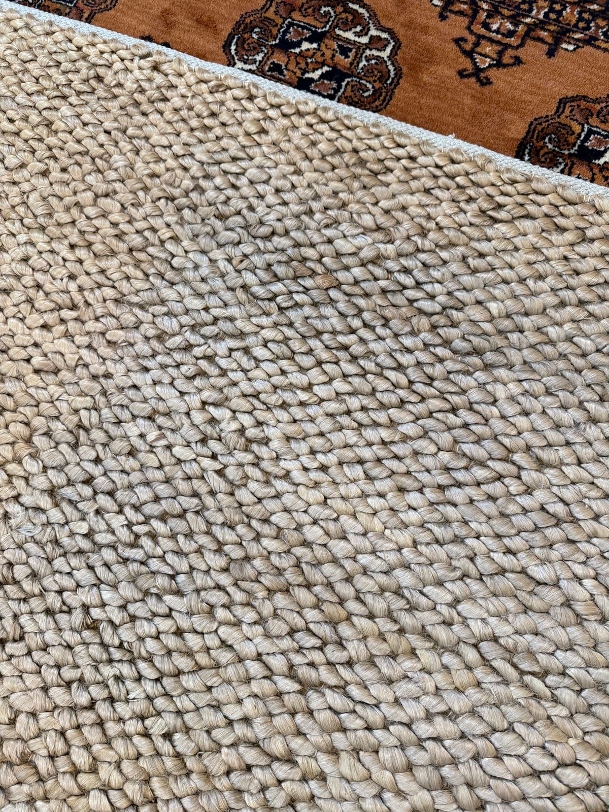 8ft2in × 9ft 8in Restoration Hardware Pebbles Natural Jute Area Rug - Thumbnail 8