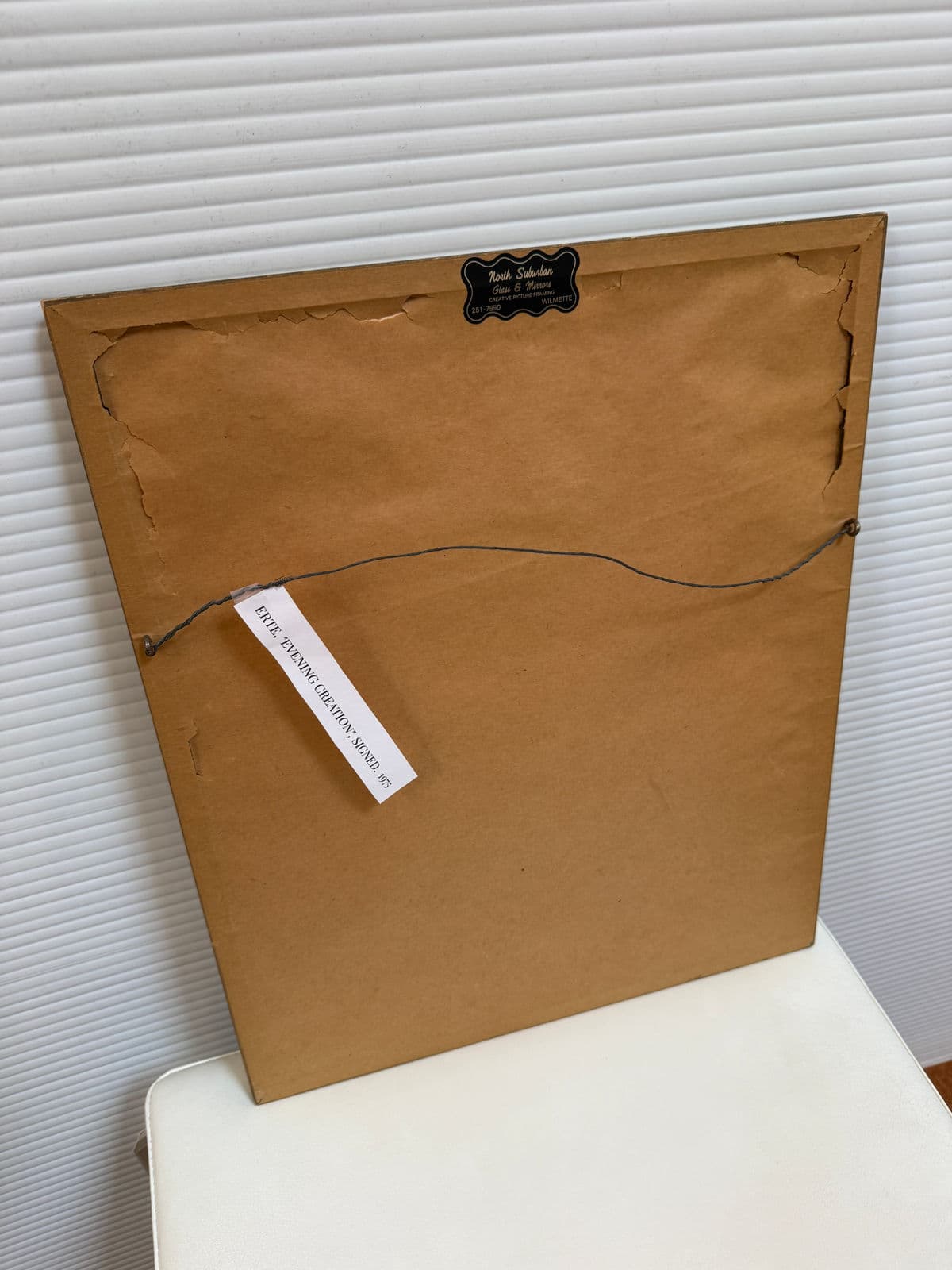 Circa 1975 Erté "Evening Creation" 1Limited Edition 59 of 175 Serigraph, Signed - Thumbnail 13