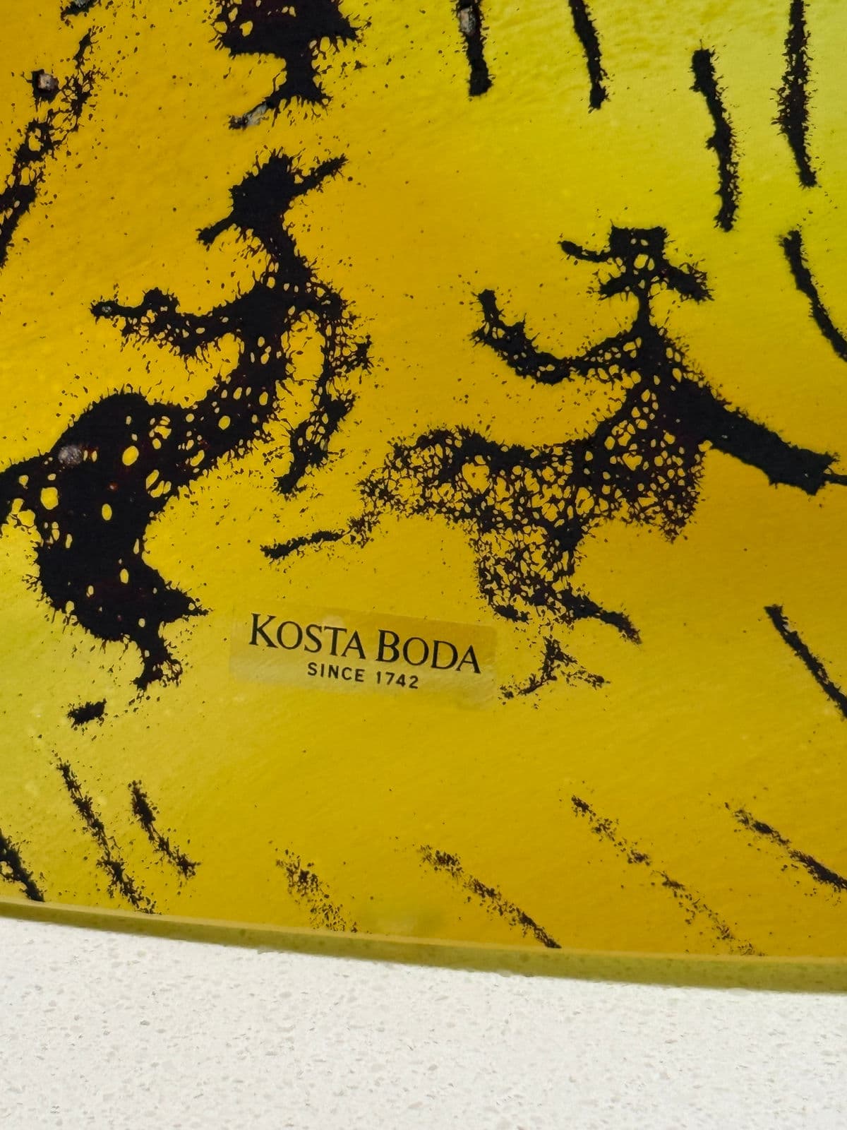 Circa 1980's Kjell Engman for Kosta Boda Vintage Limited Edition Teapot + Tea Cup Art Glass Sculpture - Thumbnail 8