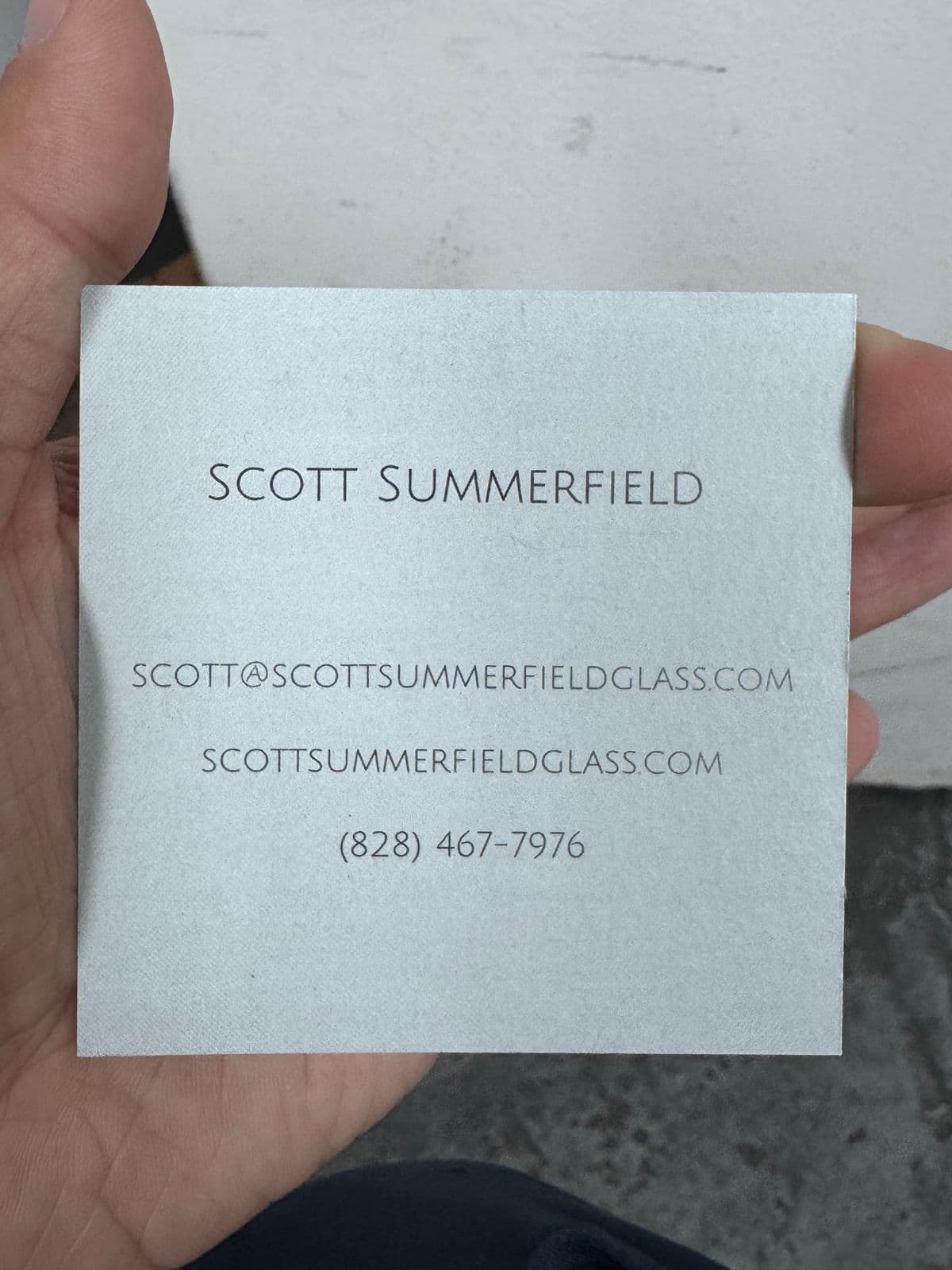 Scott Summerfield Hand Made Glass Sculpture + Iron Stand - Thumbnail 13