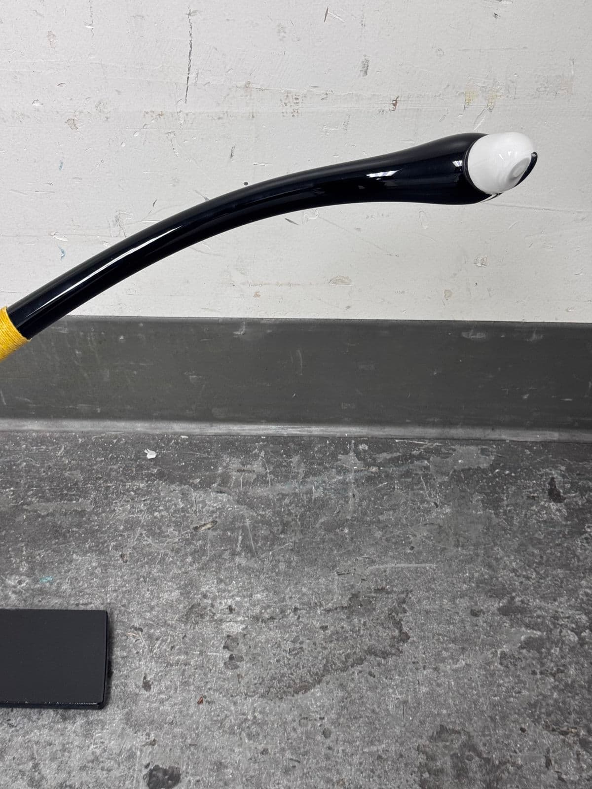 Scott Summerfield Hand Made Glass Sculpture + Iron Stand - Thumbnail 9