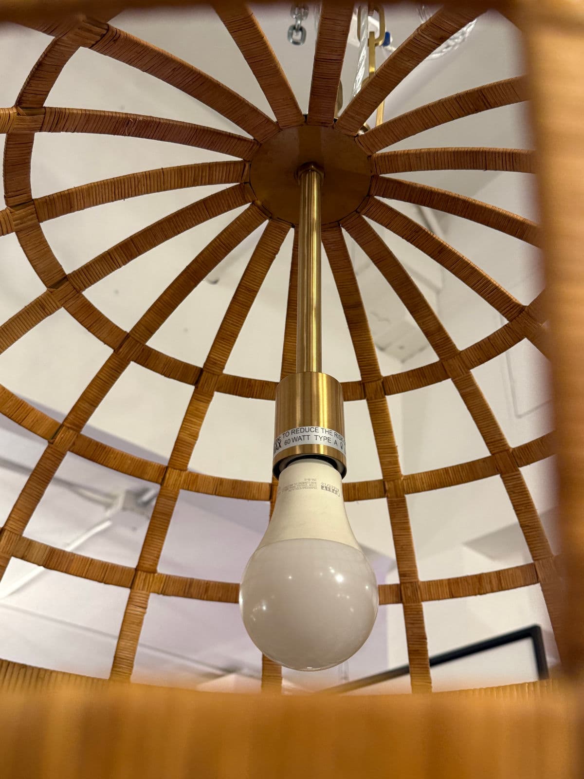 Serena & Lily Sutro Rattan Pendant - Thumbnail 11