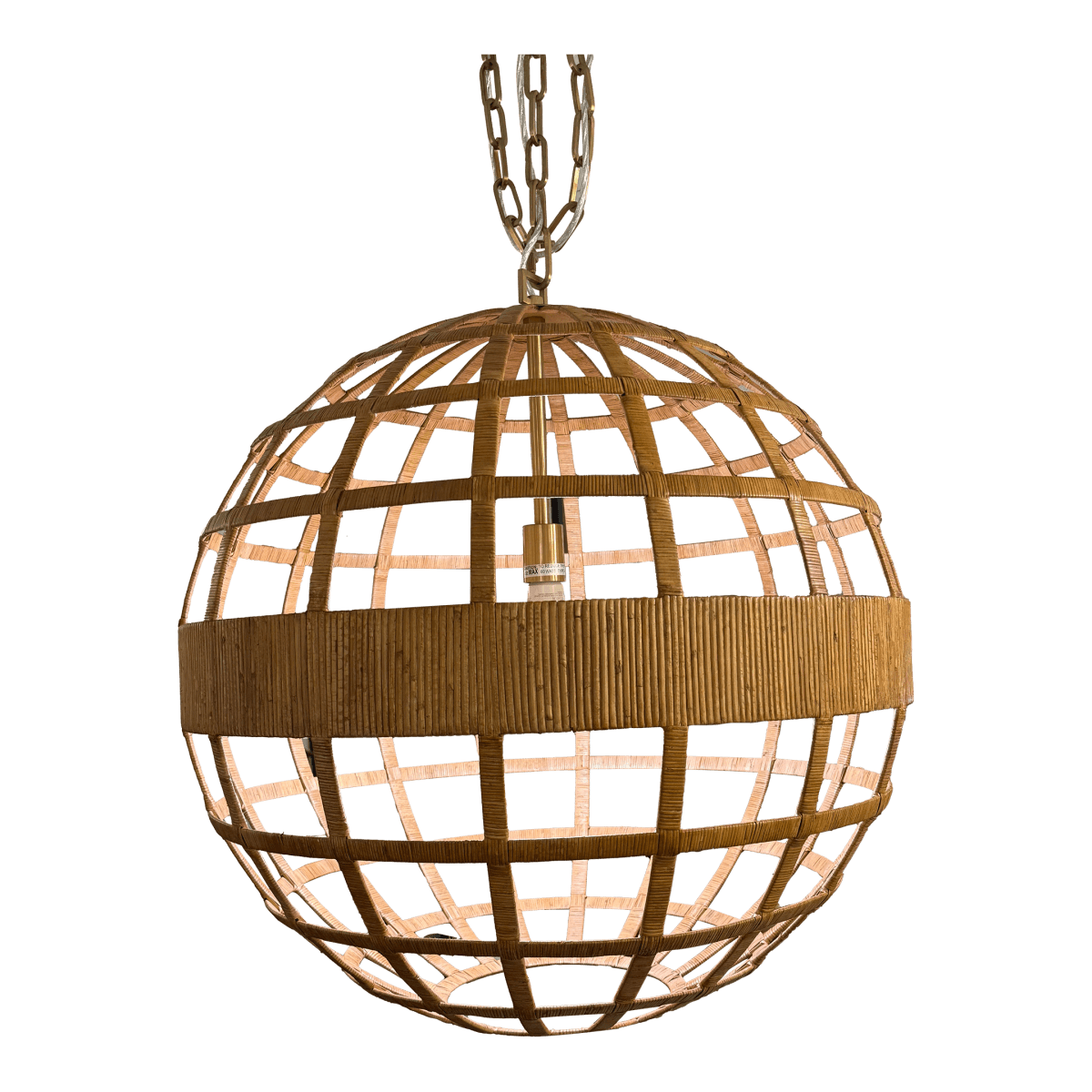 Serena & Lily Sutro Rattan Pendant - Thumbnail 2