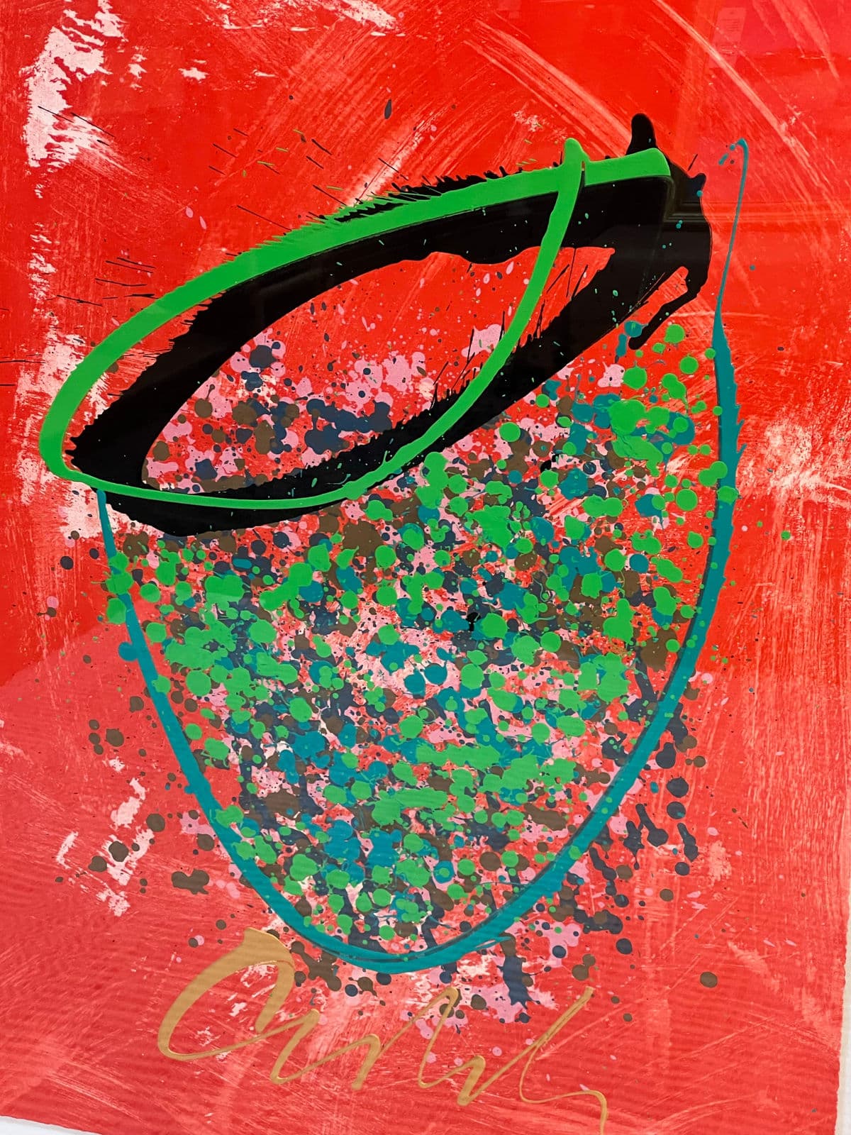 Dale Chihuly "Double Time" Limited Edition Print, Framed - Thumbnail 5