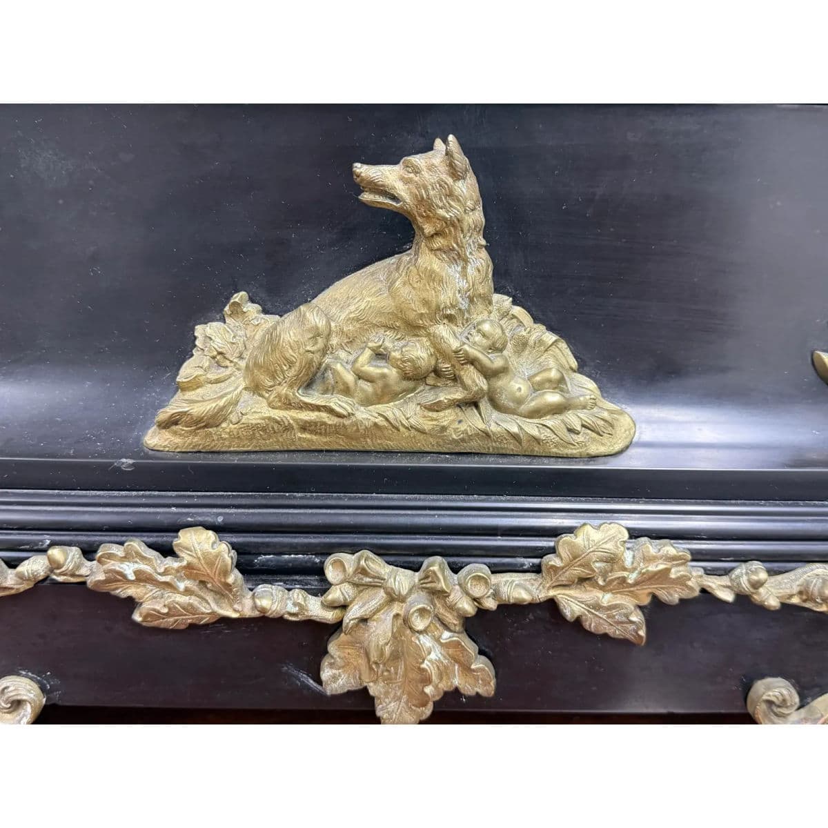 Antique “Horatius & the Fall of Rome” French Empire Bronze Mantel Clock - Thumbnail 11