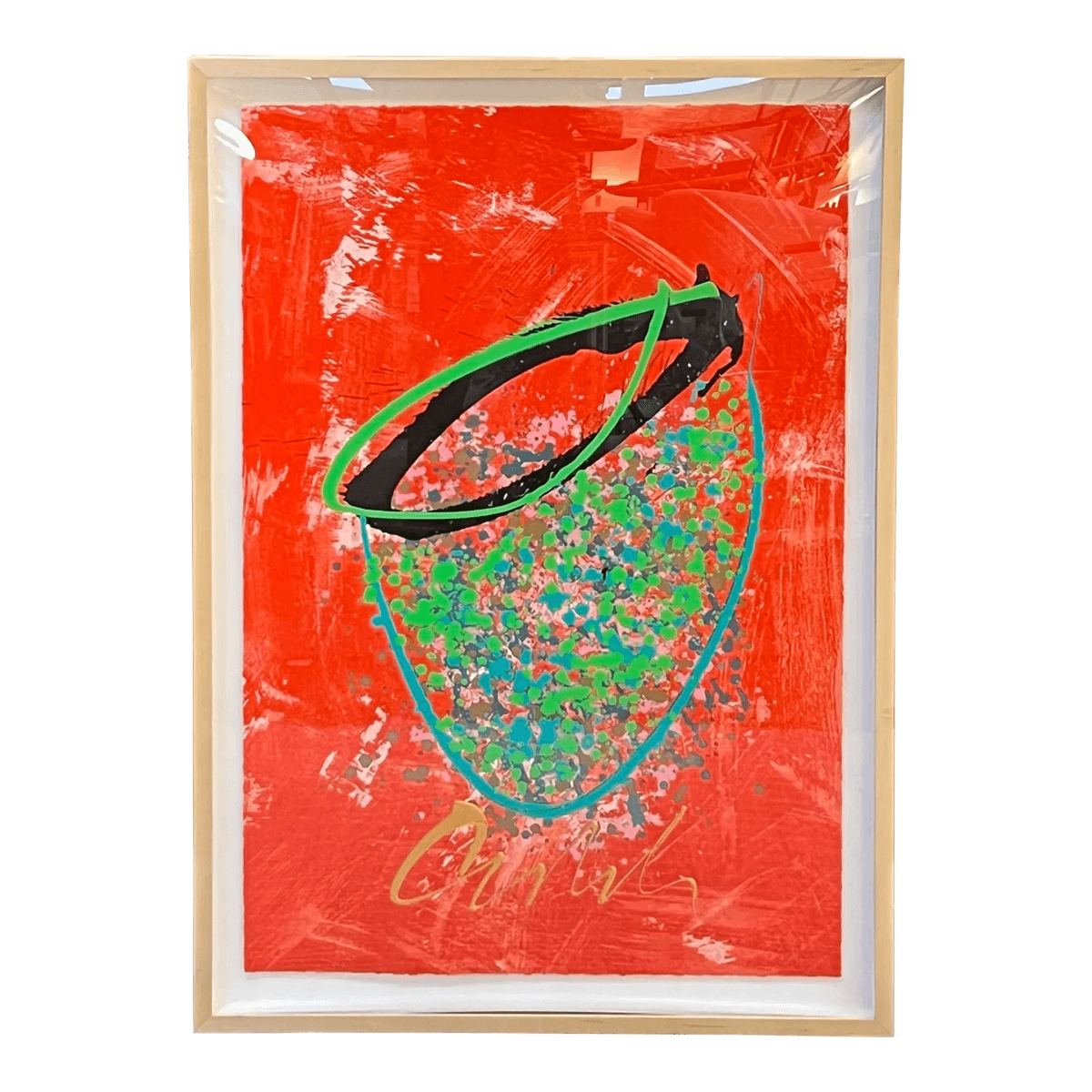 Dale Chihuly "Double Time" Limited Edition Print, Framed - Thumbnail 2