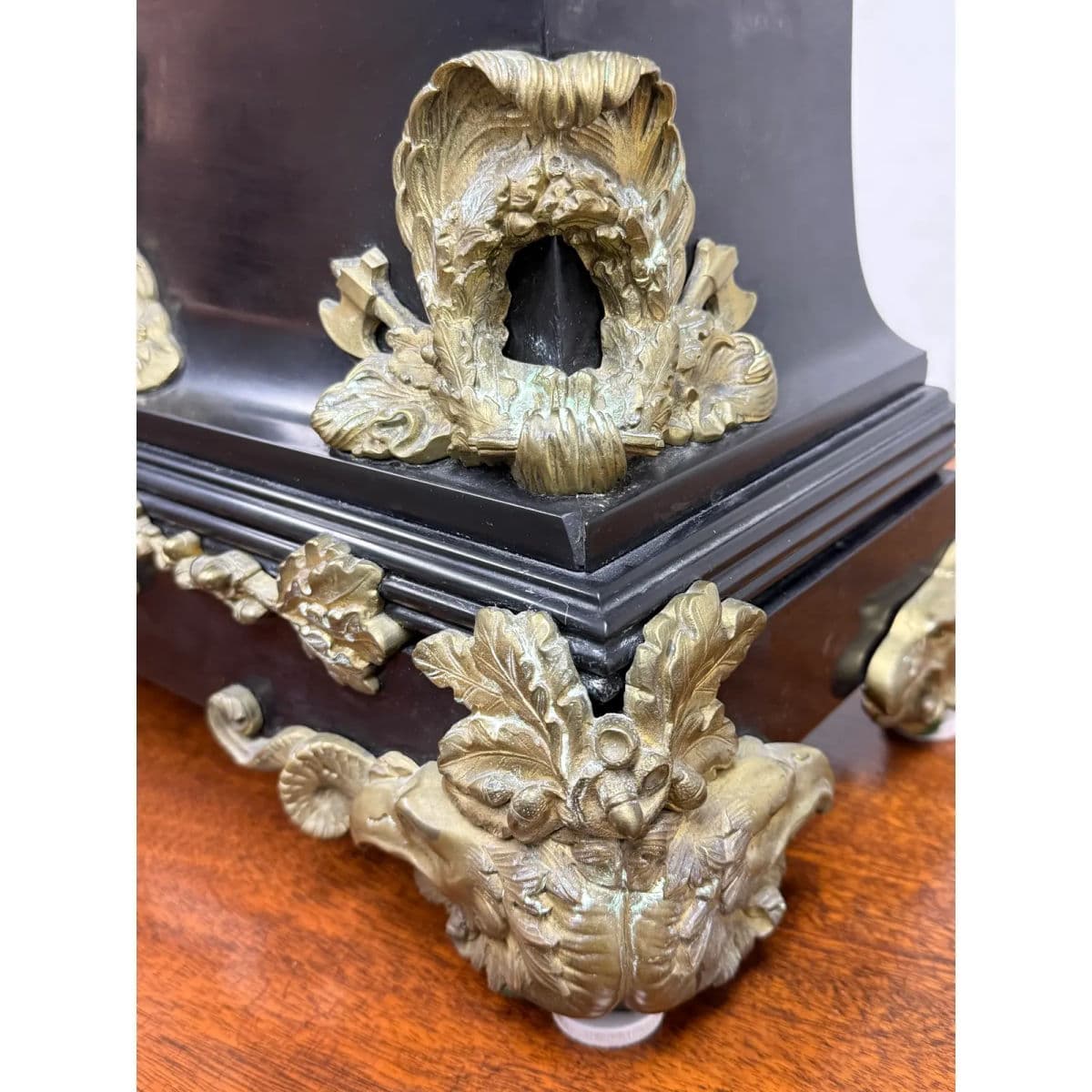 Antique “Horatius & the Fall of Rome” French Empire Bronze Mantel Clock - Thumbnail 8