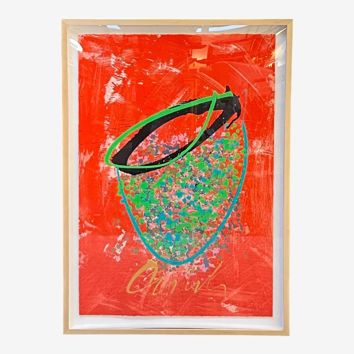 Dale Chihuly "Double Time" Limited Edition Print, Framed - Image 1