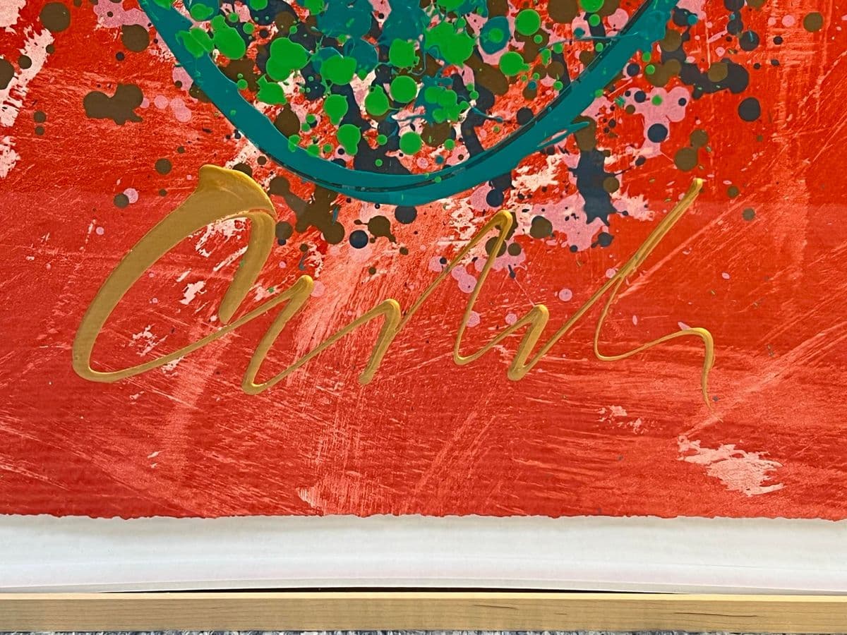 Dale Chihuly "Double Time" Limited Edition Print, Framed - Thumbnail 4