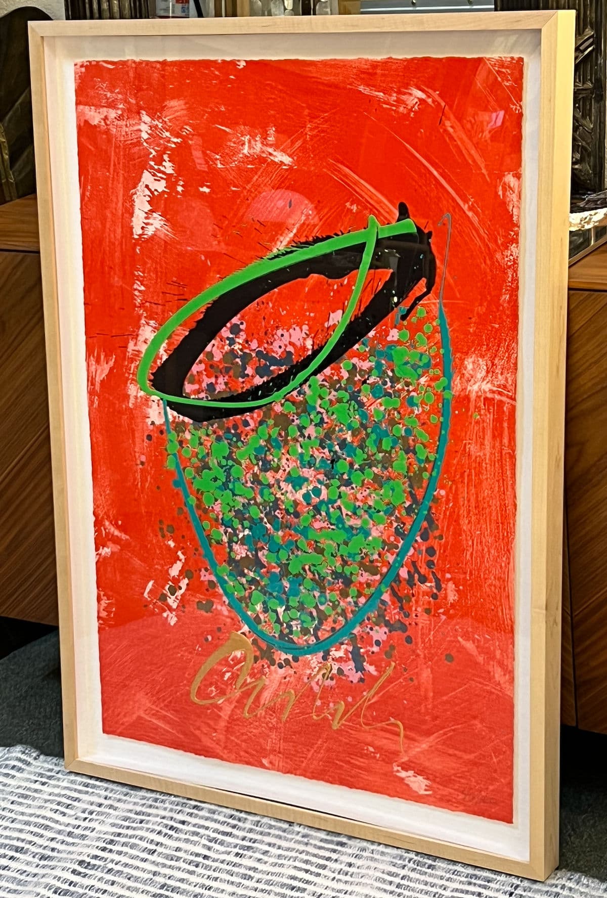 Dale Chihuly "Double Time" Limited Edition Print, Framed - Thumbnail 3